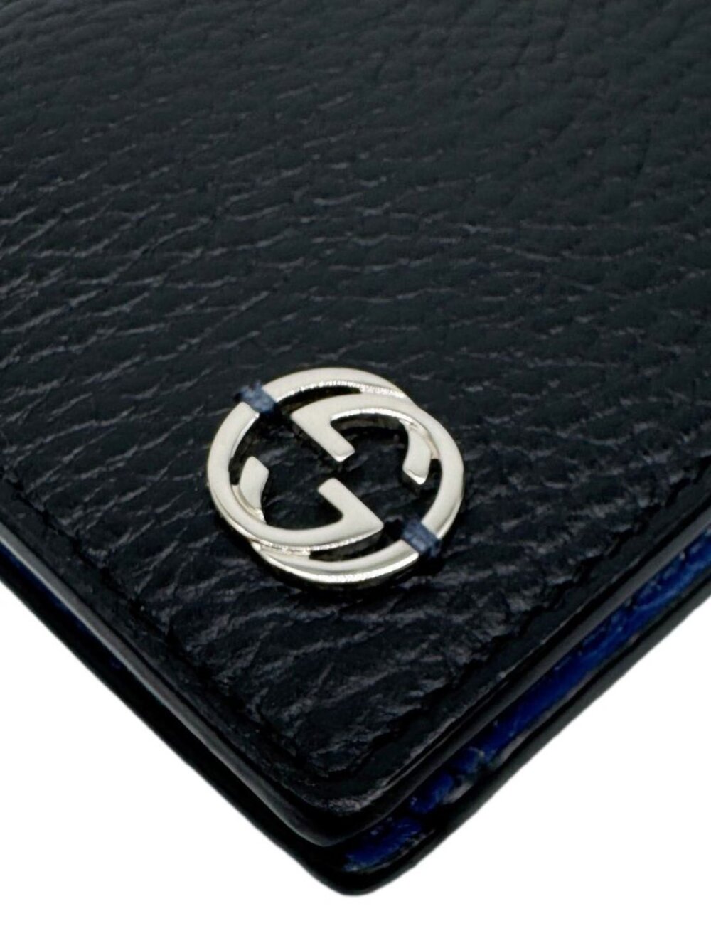 Gucci GG Interlocking Leather Long Wallet Black 610467 - Picture 8 of 14